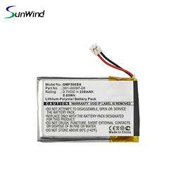 3.7v li-polymer replacement battery for garmin Fenix 5 5X 5S 361-00097-00 battery